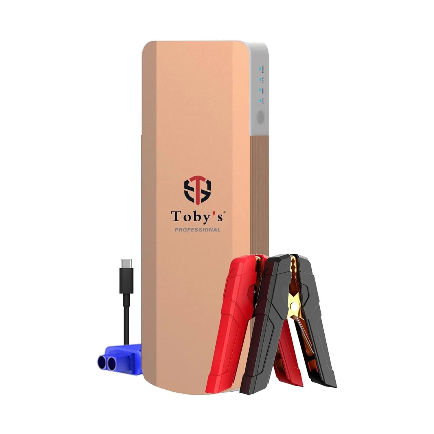 Toby’s X19 PRO 1500A Car Jump Starter 16000mAh 12V Power Bank with PD 30W Fast Charging for Up to 6.0L Gasoline & 3.0L Diesel Engines