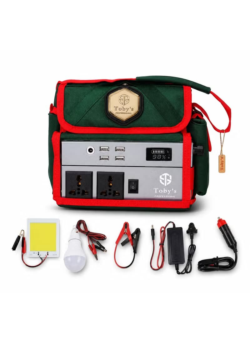 Tobys BTY 30A 25000mAh Rechargeable Battery with 300W Power Adapter, Ideal for Camping-BTY 30A