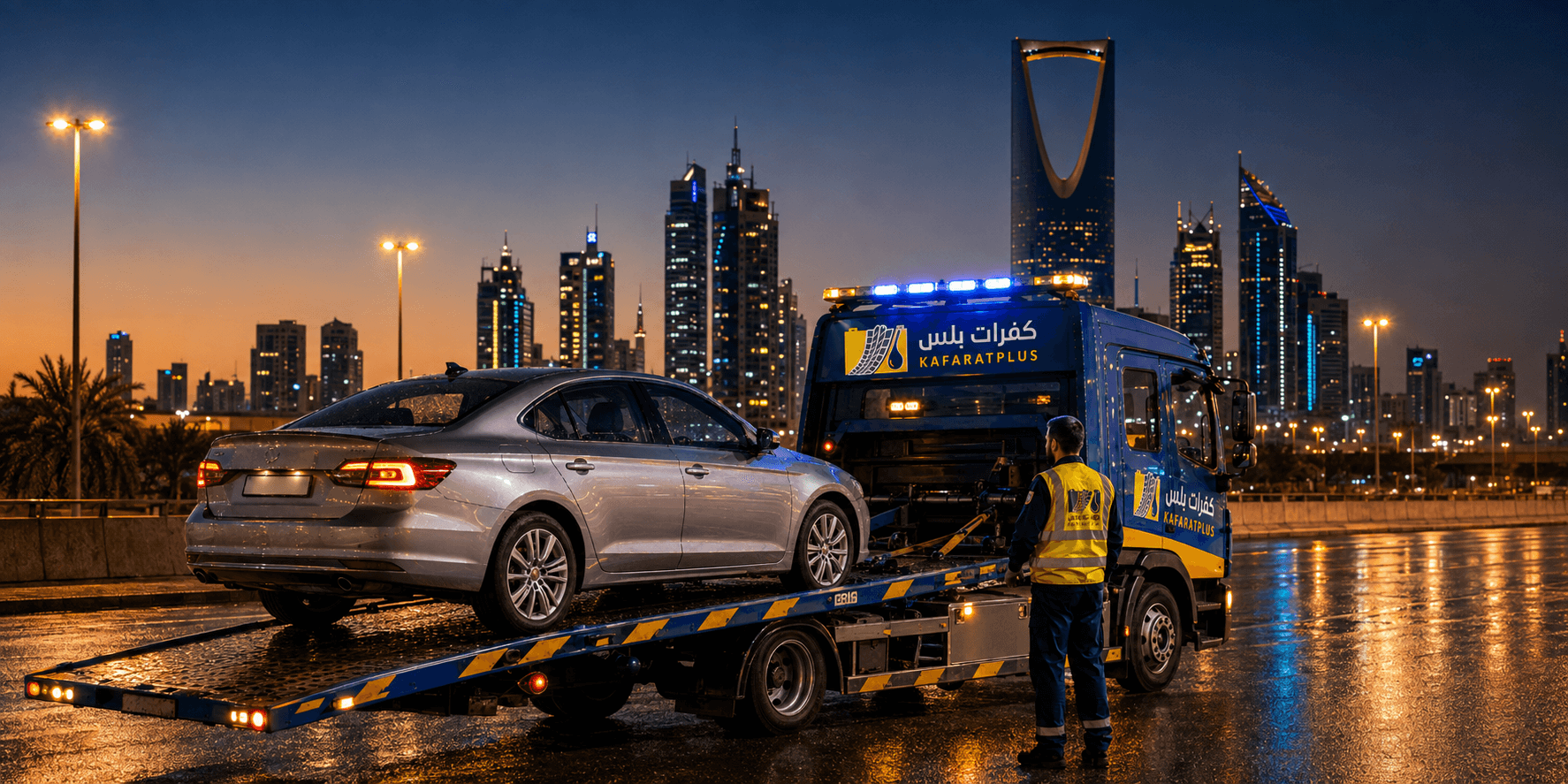 Thumbnail for Page titled: خدمة سطحة الرياض 24 ساعة: وصول سريع وأسعار واضحة