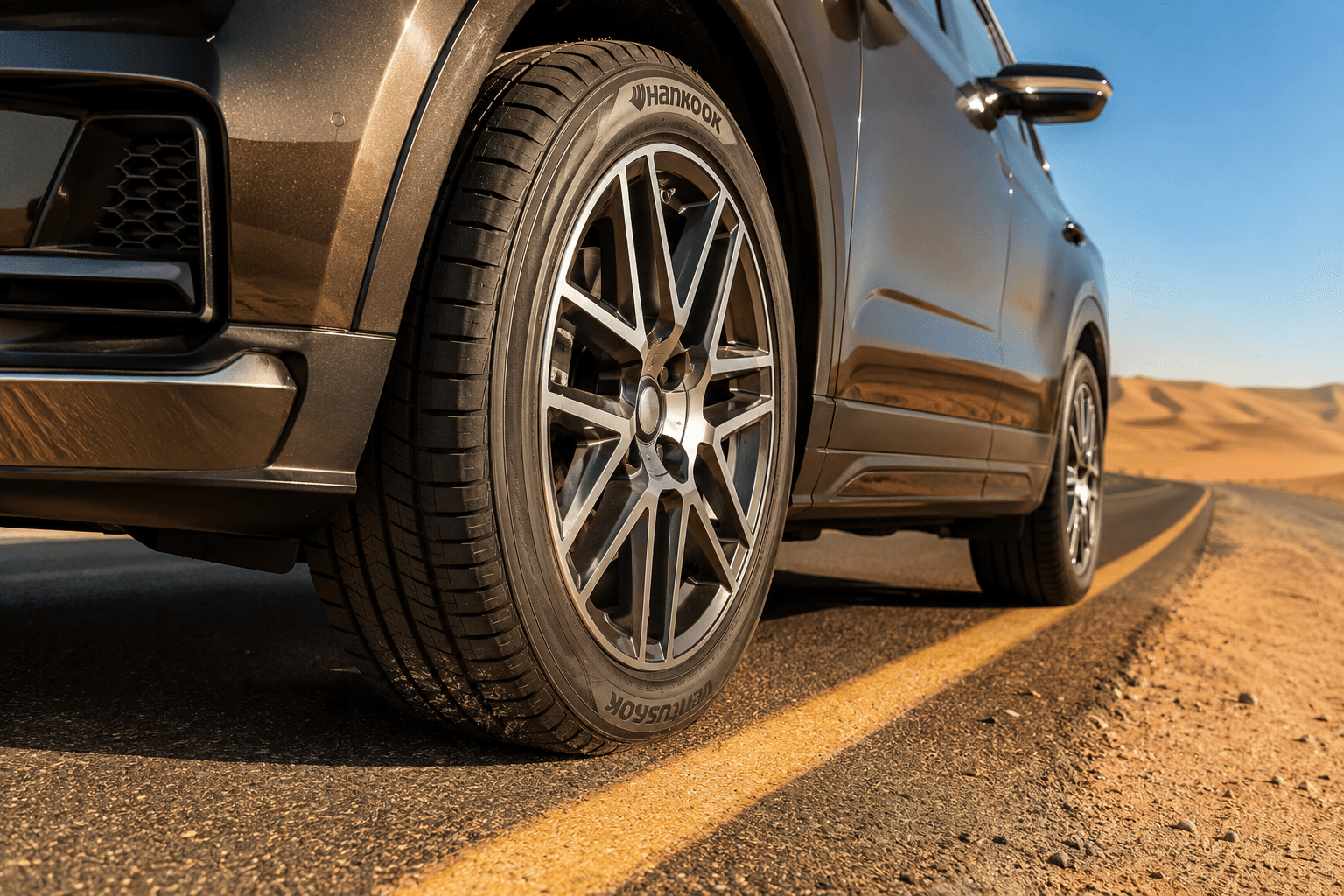 Thumbnail for blog titled: Hankook Tires in Saudi Arabia 2026: Prices, Models, and Complete Guide