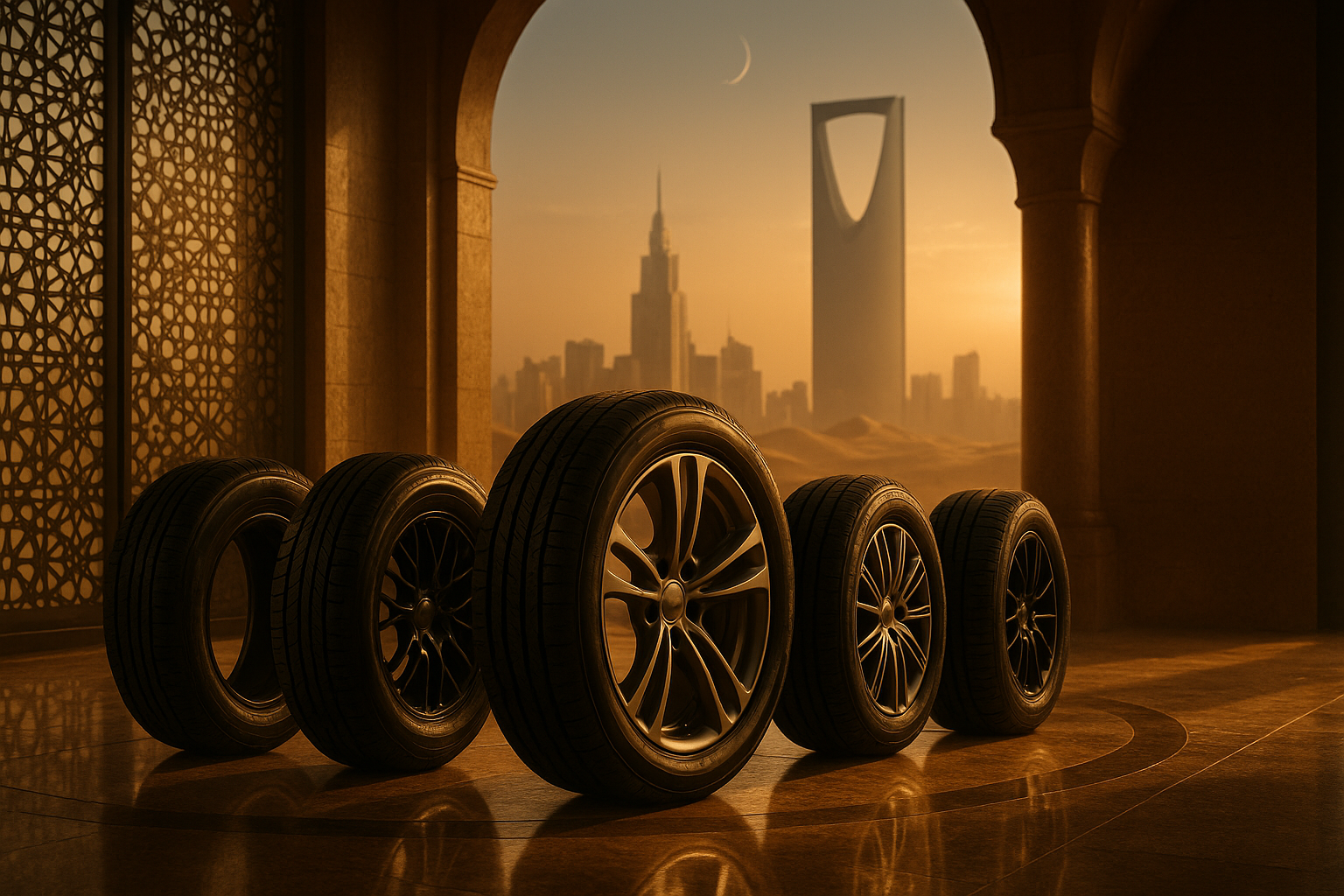 Thumbnail for blog titled: أفضل أنواع الكفرات والماركات العالمية : اختر الإطار المثالي لسيارتك