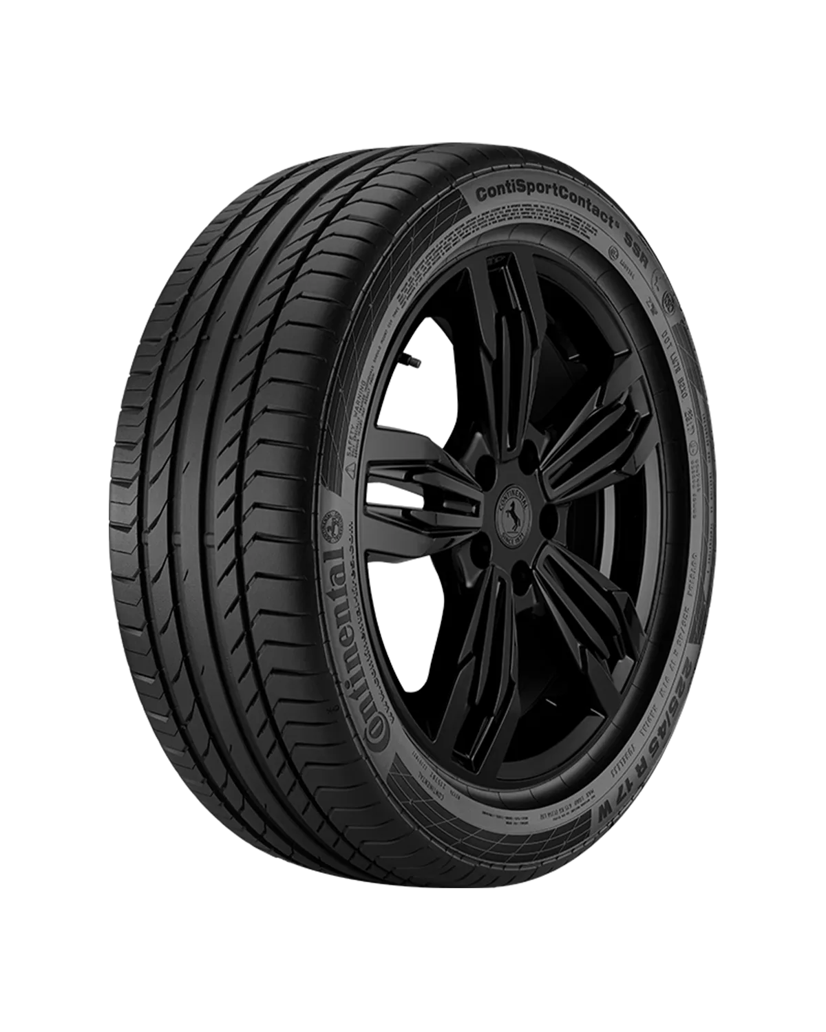 225/45R17 91W 91W FR ContiSportContact 5 SSR MOE-2025 كونتيننتال