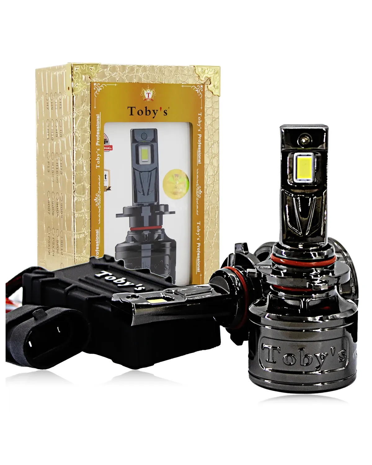 Tobys TF120 2 Pieces Car LED Headlight Original 120W/piece Power 12000/piece Lumens With Color Temperature 6500K - TF120 120W HL