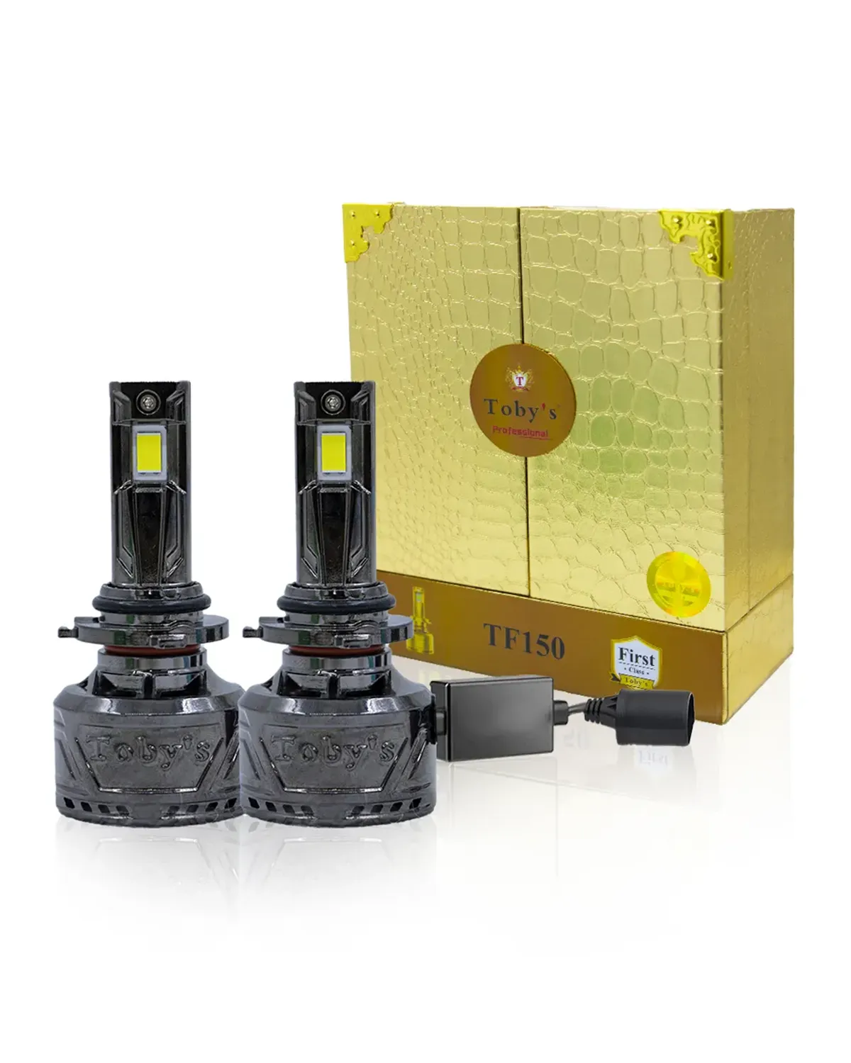 Tobys TF150 2 Pieces Car LED Headlight Original 150W/piece Power 15000/piece Lumens With Color Temperature 6500K - TF150 150W L