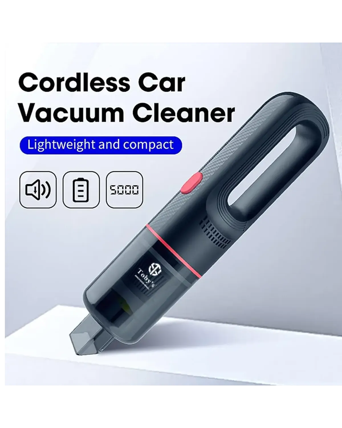 Tobys VC-02 3500PA Handheld Car Vacuum Cleaner Mini Portable Car Auto Home Duster Remover - VC 02 Image - Image 9