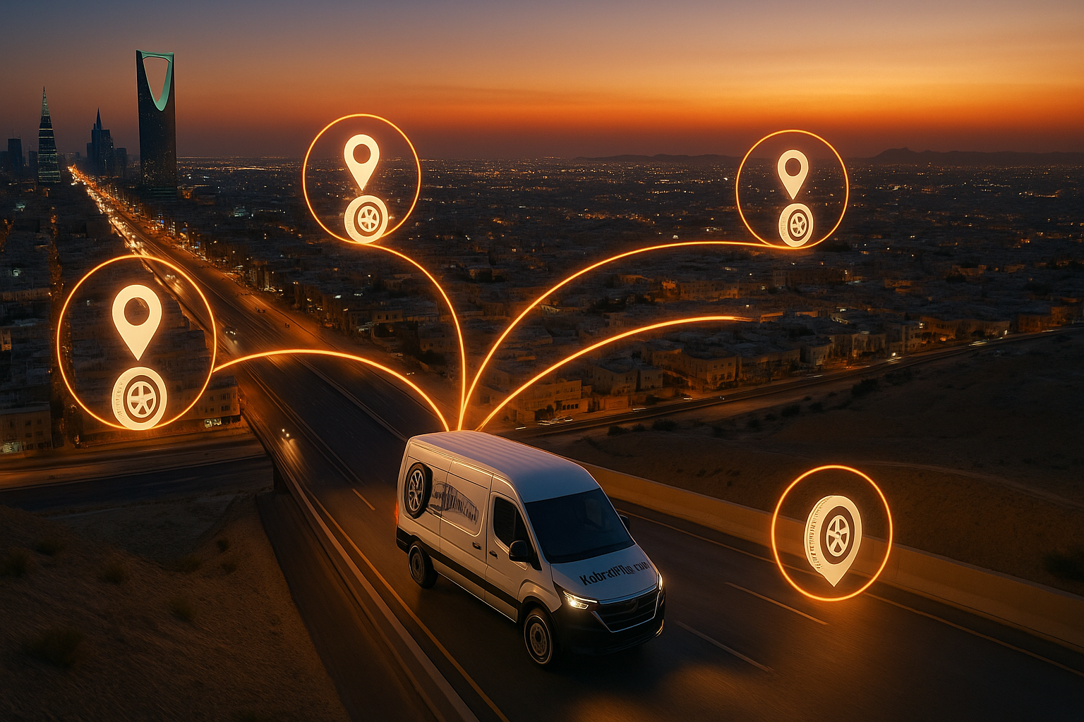 Thumbnail for blog titled: بنشر متنقل في السعودية: شريكك الموثوق على كل الطرق