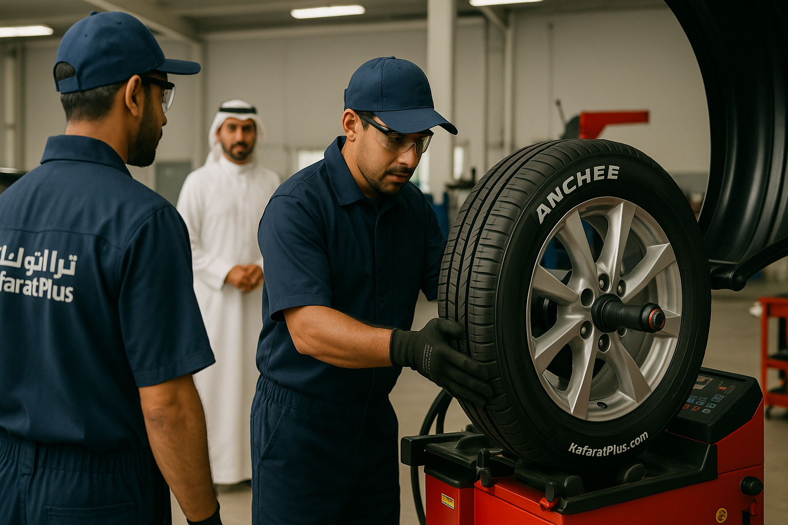 Thumbnail for blog titled: إطارات إنشي في السعودية: دليلكم الشامل لأداء فعال وتوفير ذكي!